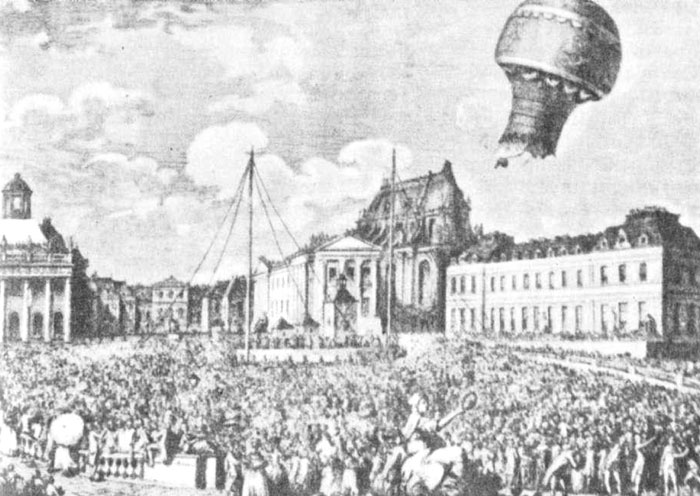 Подъем воздушного шара в Версале 19 сентября 1783 года