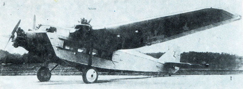Рис. 24. Пассажирский самолет ПС-9 (АНТ-9)